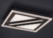 Plafoniera LED Rabalux Gremin White Square 73W 3750lm 71111 metal alb