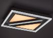 Plafoniera LED Rabalux Gremin White Square 73W 3750lm 71111 metal alb