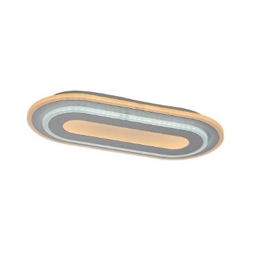 Plafoniera LED Rabalux Prue White 40W 2450lm 71110 metal alb