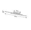 Plafoniera LED Rabalux Tamur Wood-White 21W 1900lm 71084 lemn