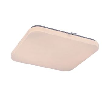 Plafoniera LED Rabalux Vendel White Square 12W 1000lm 71107 plastic alb