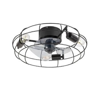 Plafoniera Rabalux Cadmus Black E27 3x25W 71043 metal negru