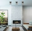 Plafoniera Rabalux Chadwick Black E27 25W 71031 sticla fumurie