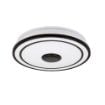Plafoniera LED Rabalux Nikolaus Black 24W 1600lm RGB 71030 plastic alb