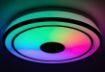 Plafoniera LED Rabalux Nikolaus Black 24W 1600lm RGB 71030 plastic alb