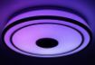 Plafoniera LED Rabalux Nikolaus Black 24W 1600lm RGB 71030 plastic alb