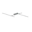 Plafoniera LED Rabalux Negan Silver 24W 1550lm 71019 metal argintiu