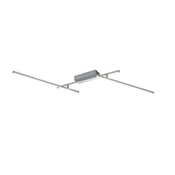 Plafoniera LED Rabalux Negan Silver 24W 1550lm 71019 metal argintiu