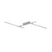 Plafoniera LED Rabalux Negan Silver 24W 1550lm 71019 metal argintiu