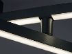 Plafoniera LED Rabalux Negan Silver 24W 1550lm 71019 metal argintiu