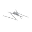 Plafoniera LED Rabalux Negan Silver 40W 71020 metal argintiu