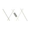 Plafoniera LED Rabalux Negan Silver 40W 71020 metal argintiu