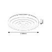 Plafoniera LED Rabalux Katina White 24W 2050lm 71017 plastic alb