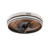 Plafoniera LED Rabalux Faustine Black 30W 1000lm 71016 plastic alb