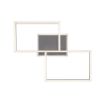 Plafoniera LED Rabalux Athelstan Silver 40W 2900lm 71014 metal argintiu
