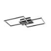 Plafoniera LED Rabalux Athelstan Matte Black 40W 2050lm 71013 metal negru