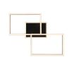 Plafoniera LED Rabalux Athelstan Matte Black 40W 2050lm 71013 metal negru