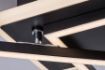 Plafoniera LED Rabalux Athelstan Matte Black 40W 2050lm 71013 metal negru