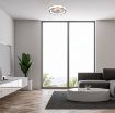 Plafoniera LED Rabalux Horacio Black-White 67W 5850lm 71009 acril alb