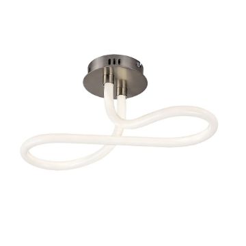 Plafoniera LED Rabalux Irelia Satin Chrome 23W 2200lm 71008 metal crom satinat