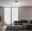 Plafoniera LED Rabalux Irelia Satin Chrome 23W 2200lm 71008 metal crom satinat
