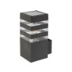 Aplica exterior Rabalux Ankara Anthracite E27 12W 7379 aluminiu antracit