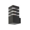 Aplica exterior Rabalux Ankara Anthracite E27 12W 7379 aluminiu antracit