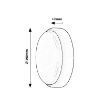 Plafoniera LED exterior Rabalux Hort White 15W 1300lm 7406 plastic alb