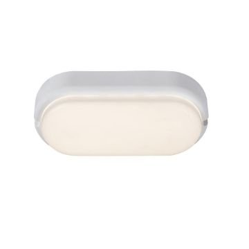 Plafoniera LED exterior Rabalux Hort White 15W 1300lm 7408 plastic alb