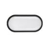 Plafoniera LED exterior Rabalux Hort Black-White 15W 1100lm 7409 plastic negru