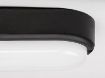 Plafoniera LED exterior Rabalux Hort Black-White 15W 1100lm 7409 plastic negru