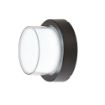 Aplica LED exterior Rabalux Durbe Black-White 10W 780lm RGBW 7246 plastic negru-alb