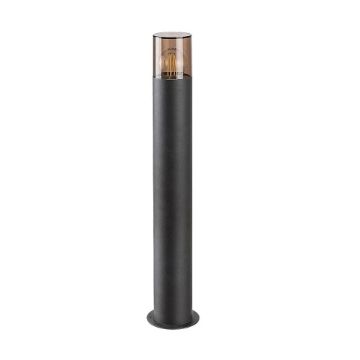 Stalp exterior Rabalux Teplice Black-Smoky E27 12W 7159 plastic fumuriu