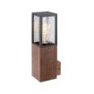 Aplica exterior Rabalux Wales Oak E27 60W 7195 sticla transparenta