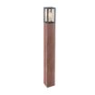 Stalp exterior Rabalux Wales Oak E27 60W 7197 sticla transparenta