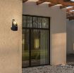 Aplica exterior Rabalux Novigrad Black E27 28W 7236 plastic transparent