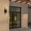 Aplica exterior Rabalux Novigrad Black E27 2x28W 7237 plastic transparent