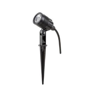 Spot LED exterior Rabalux Turda Black 3W 260lm 7155 plastic negru