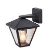 Aplica exterior Rabalux Paravento Black E27 40W 7147 sticla transparenta