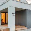 Aplica exterior Rabalux Paravento Black E27 40W 7147 sticla transparenta