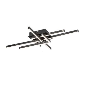 Plafoniera LED Rabalux Casimir Black-White 35W 1950lm 5268 metal negru