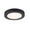 Plafoniera LED baie Rabalux Coco Black 3W 220lm 5274 plastic negru