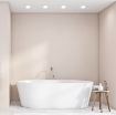 Plafoniera LED baie Rabalux Coco White 3W 250lm 5276 plastic alb