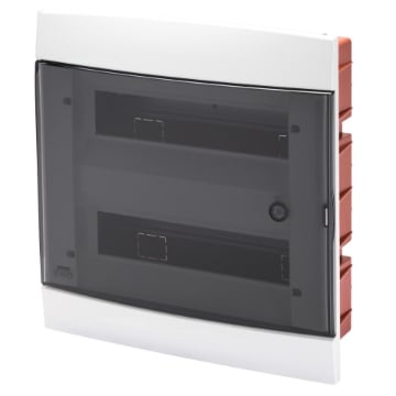 Tablou incastrat Gewiss 24 + 2 (12 x 2) module alb 330X338X28 GW40233TB