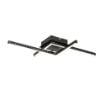 Plafoniera LED Rabalux Casimir Black-White 23W 1250lm 5267 metal negru