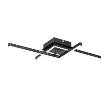 Plafoniera LED Rabalux Casimir Black-White 23W 1250lm 5267 metal negru