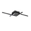 Plafoniera LED Rabalux Casimir Black-White 23W 1250lm 5267 metal negru