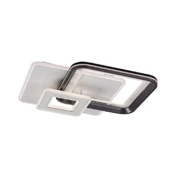 Plafoniera LED Rabalux Stregobor Gray-White 48W 2950lm 2937 metal gri