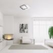 Plafoniera LED Rabalux Stregobor Gray-White 48W 2950lm 2937 metal gri