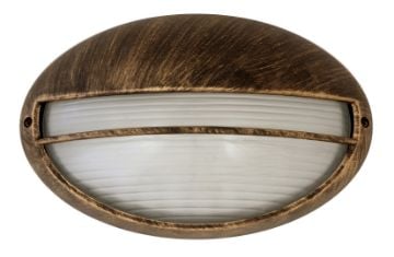 Aplica exterior Rabalux Hektor 8496 100W metal auriu antic